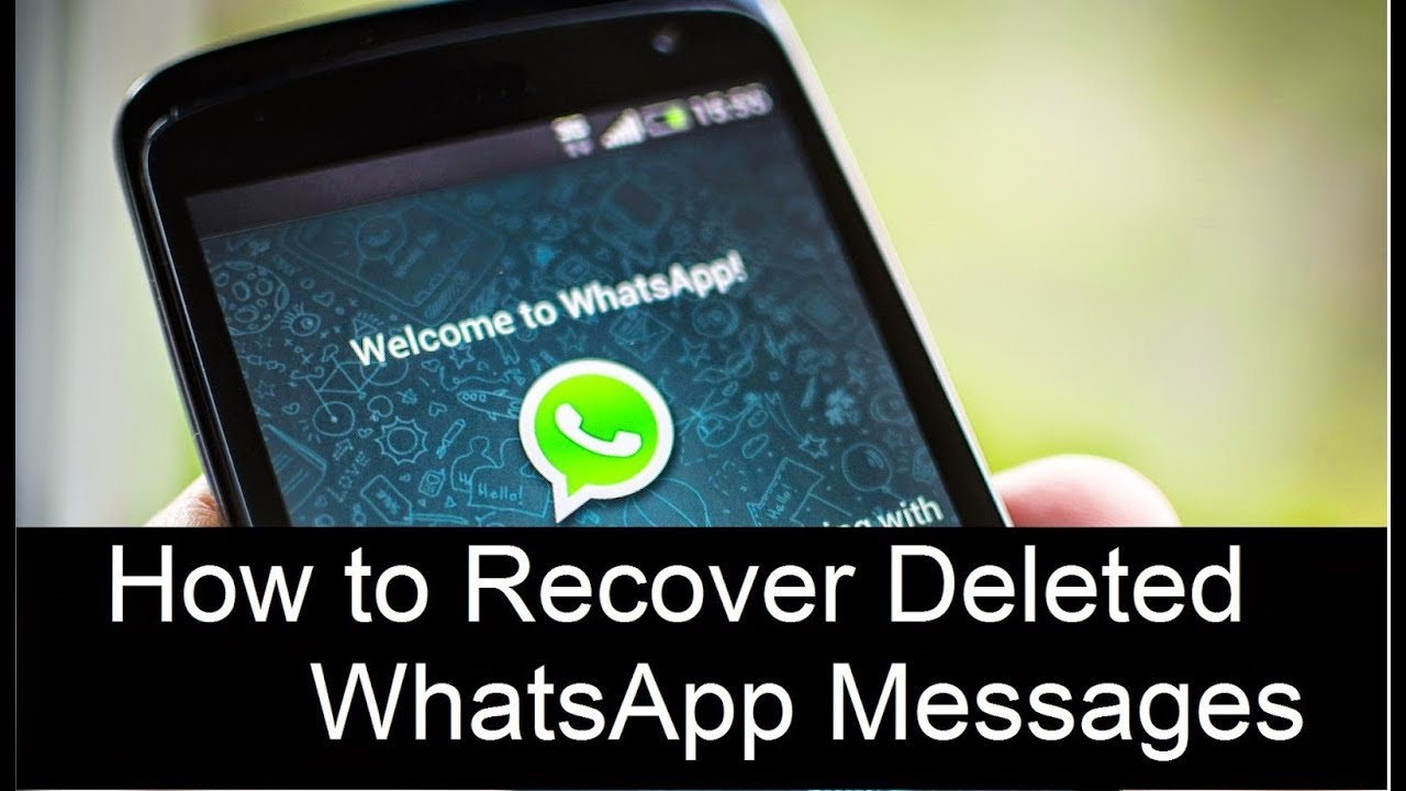 Ways to access deleted WhatsApp messages